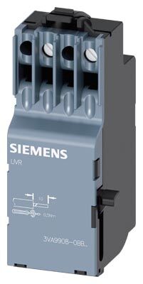 3VA9908-0BB25 Podpäťová spúšť UVR, Ue AC 208 ÷ 230 V, šírka 21 mm, pre 3VA1, 3VA2
