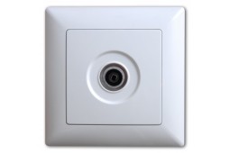 Visage Simple - zásuvka SAT (F-konektor) - biela